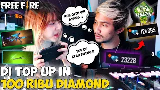 DI TOP UP IN KULGAR 100K DIAMOND AUTO BORONG EVO GUN DAN SEMUA BUNDLE FREEFIRE
