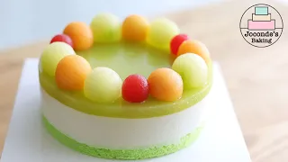 멜론케이크는 이런 방법으로 만들어보세요. /Melon cake