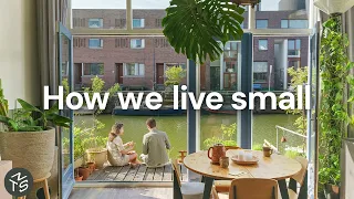 How an Amsterdam Couple Live in Their Small DIY Loft, 45sqm/484sqft