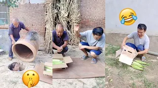 Sneaky Old Corn Vendor😺😍 Best Funny Videos 2023, Chinese Funny clips daily Part10