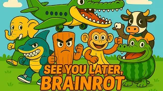 See you later Brainrot| Kids songs and Nursery Rhymes