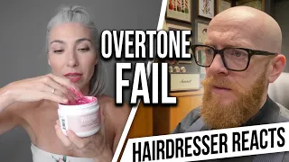 She Tried Overtone on Her Grey Hair... Hairdresser Reacts to the Shocking Results!