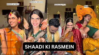 SHAADI KI RASMEIN - HALDI / MEHANDI / SHAADI / VIDAAI ❤️ #youtubevideo #viralvideo #viralreels