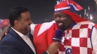 مجومبا المشجع المنحوس 😅 مواجهة فرنسا والمغرب من يشجع؟