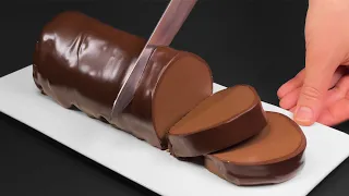 Nur Milch und Schokolade! Leckeres Dessert ohne Backen! 5-Minuten-Rezept