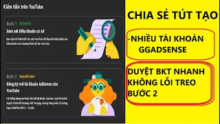 Cách tạo tài khoản gờ a tối ưu việc bật kiếm xèng cho kênh youtube