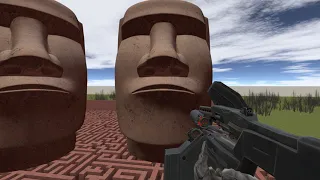 (GMOD) Run away nextbots Garry's mod EP23 4K 60FPS