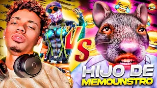 ME ENFRENTO a PVP con el HIJO de M3M0UNSTRU0 EL H4CKER MAS QUERIDO de FREEFIRE!!!