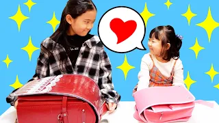 【寸劇】ほのちゃんもおねえちゃんみたいな小学生になりたい！  じゃんぷタッチで小学校入学準備しちゃおう＾＾ ごっこ遊び