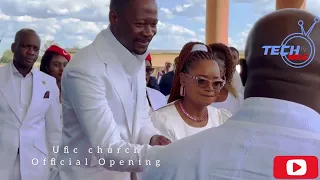 WatchNow: UFIC Prophet Makandiwa’s Church officially opened by prophet Victor Kusi Boateng