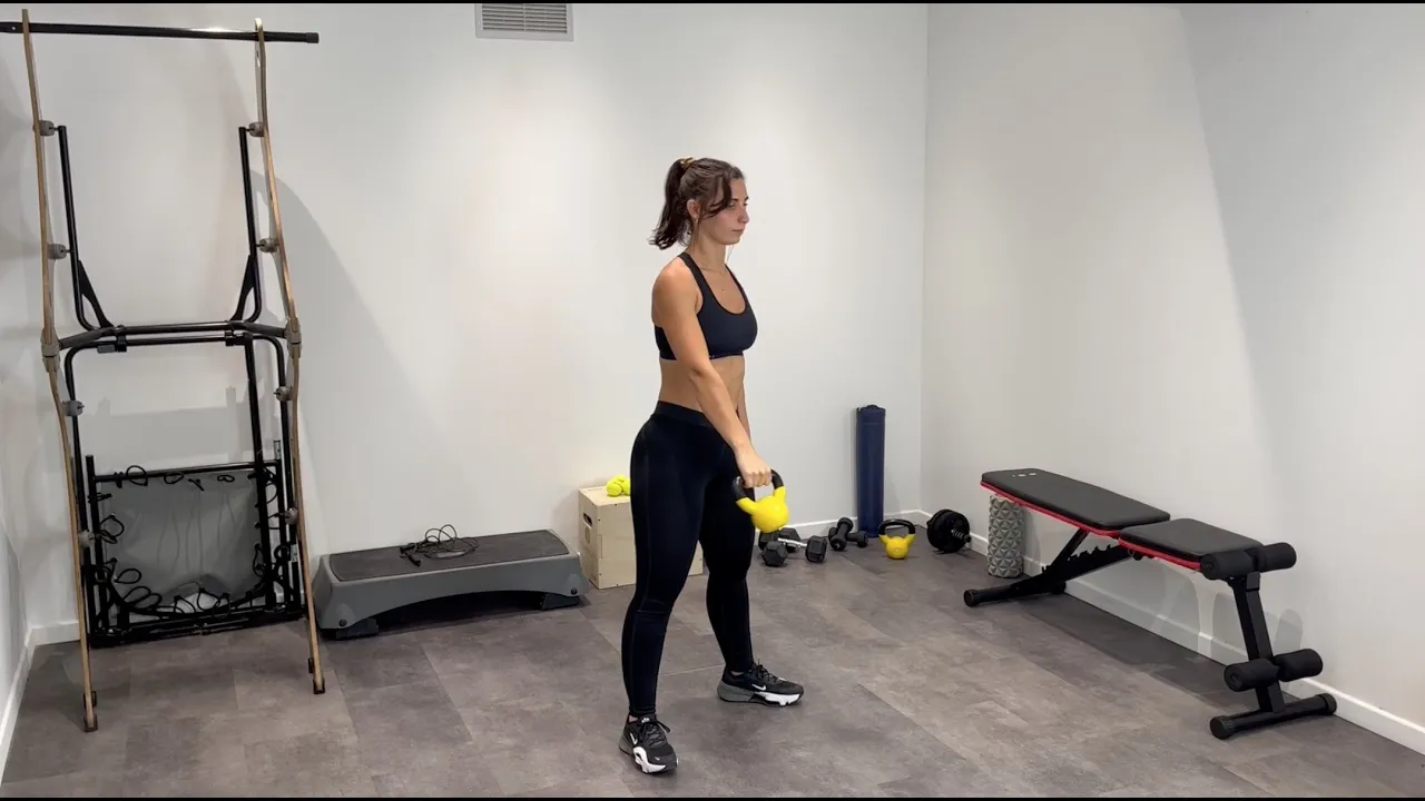 Image Kettlebell American Swing einarmig