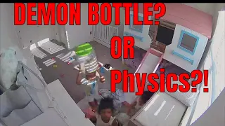 FULL UNCUT VIDEO- SEE FOR YOURSELF 👀 WHAT REALLY HAPPENED | Demon Bottle or Physics?