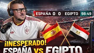 AMISTOSO ESPAÑA VS EGIPTO / EN DIRECTO