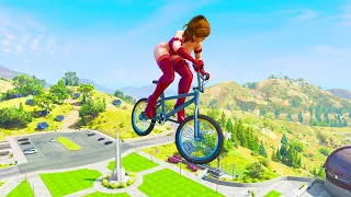 GTA 5 Shirunai mai BMX STUNT FAILS & FUNNY MOMENTS Ep.2 ( Euphoria Physics Showcase )