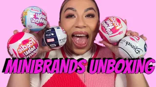 MINIBRANDS UNBOXING- LA TIA LOLA Y SU UNBOXING UNICO ❤️
