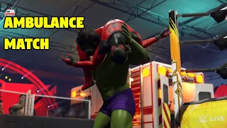 HULK VS SPIDERMAN   Ambulance Match   WWE 2K24
