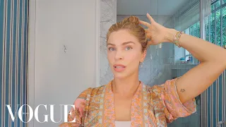 Grazi Massafera ensina técnica para ondas naturais no cabelo | Segredos de Beleza | Vogue Brasil