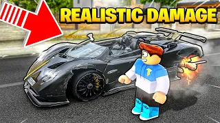 This ROBLOX CAR Game Has REALISTIC DAMAGES!!! (MUST WATCH)
