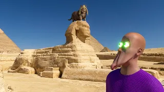OIIAOIIA Cat: The Living Sphinx of Egypt