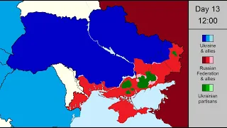 Alternate Russian invasion of Ukraine: Every 12h (and then it ACTUALLY happened)