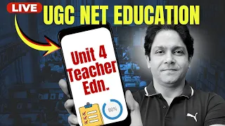 UGC NET Education Paper 2 Unit 4 Teacher Education #educators_plus