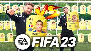 QUI CRÉERA LA MEILLEURE DRAFT FIFA 23 DANS LA VRAIE VIE ???