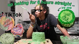 trying to make a pinterest minimalist cake