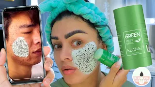 MASCARILLA MÁGICA QUE TE SACA LOS PUNTOS NEGROS!! SERÁ REAL COMO SE VE?