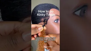 How to do Kinky Twists | Detailed Hair Tutorial