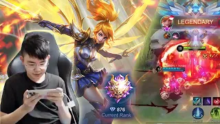 FANNY SOLO RANK MYTHIC GLORY 800 ASIKIN AJA!!