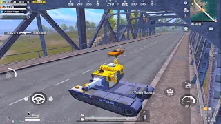 Tank In Erangel 😱😱😱