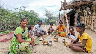 ஆட்டு கறி குழம்பு மதினி செய்தது Madini made goat curry broth