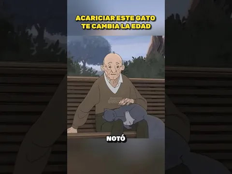 😳ACARICIAR ESTE GATO TE CAMBIA LA EDAD | #shorts #peliculas #movie #viral