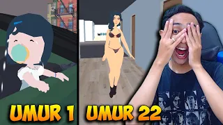 KEHIDUPAN ANAK BUANGAN HIDUP SEBAGAI KUPU KUPU MALAM - 100 YEARS LIFE SIMULATOR INDONESIA