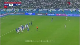 هدف إبراهيم بايش 90+11 | ملخص مباراة العراق والكويت 2-2 | تصفيات كأس العالم 2026 (AFC)