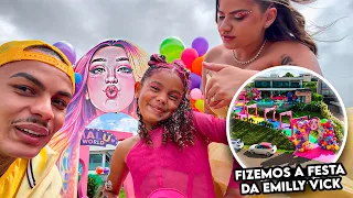 FIZ UMA FESTA DA EMILLY VICK PRA MALU DE 6 ANOS