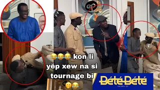 Tournage serie bete bete saison 3 😂😂 Dame ak nidjaye dji 