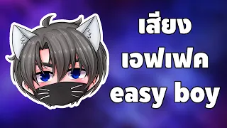 รวมเสียงเอฟเฟค easy boy