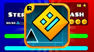 How To Beat All Geometry Dash Levels! (Stereo Madness - Fingerdash)