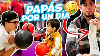 24 HORAS Siendo PAPÁS 🍼🏀🧸/ FAMILIA MILLONARIA DIAZ