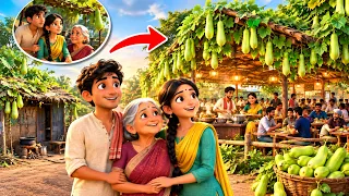 गरीब परिवार ने लौकी की बेल के नीचे खोला ढाबा 😱 फिर जो हुआ, सब देखते रह गए!