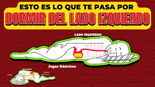 ¡LA VERDAD! ¿POR QUÉ ES MEJOR DORMIR DEL LADO IZQUIERDO?