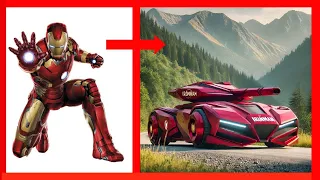 AVENGERS BUT TANK | AVENGERS  | MARVEL DC | SPIDER-MAN | IRONMAN | DEAD POOL | SUPERMAN | 2024