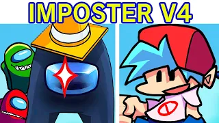 Friday Night Funkin' VS Impostor V4 FULL WEEK + Cutscenes (FNF Mod) (Among Us Secret)
