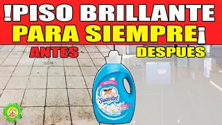 ASOMBROSO BRILLADOR DE PISOS! Deja las Cerámicas y Azulejos Brillantes para siempre