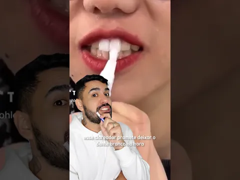 CLAREADOR DE DENTES DA SHOPEE #testando #clareamentodental