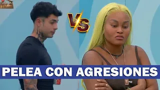 "RESUMEN DE LA PELEA" Naim VS La Jesu, Carlos alberto, Michelle / la mansión vip