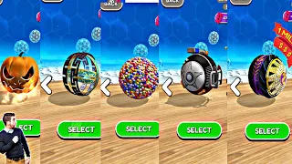 Going Balls‏ - SpeedRun Gameplay Level 181-186 | With 5 Different Balls !