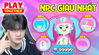 PLAY TOGETHER | BEDY PHÁT HIỆN NPC GIÀU NHẤT KHI BÓC GIÁ TRANG PHỤC TẤT CẢ NPC
