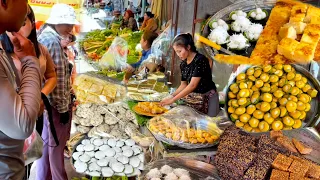 Popular Khmer cakes from ancient times to the present, made from natural fruits and made by hand
